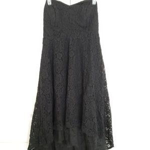 Torrid hi lo dress special occasion strapless